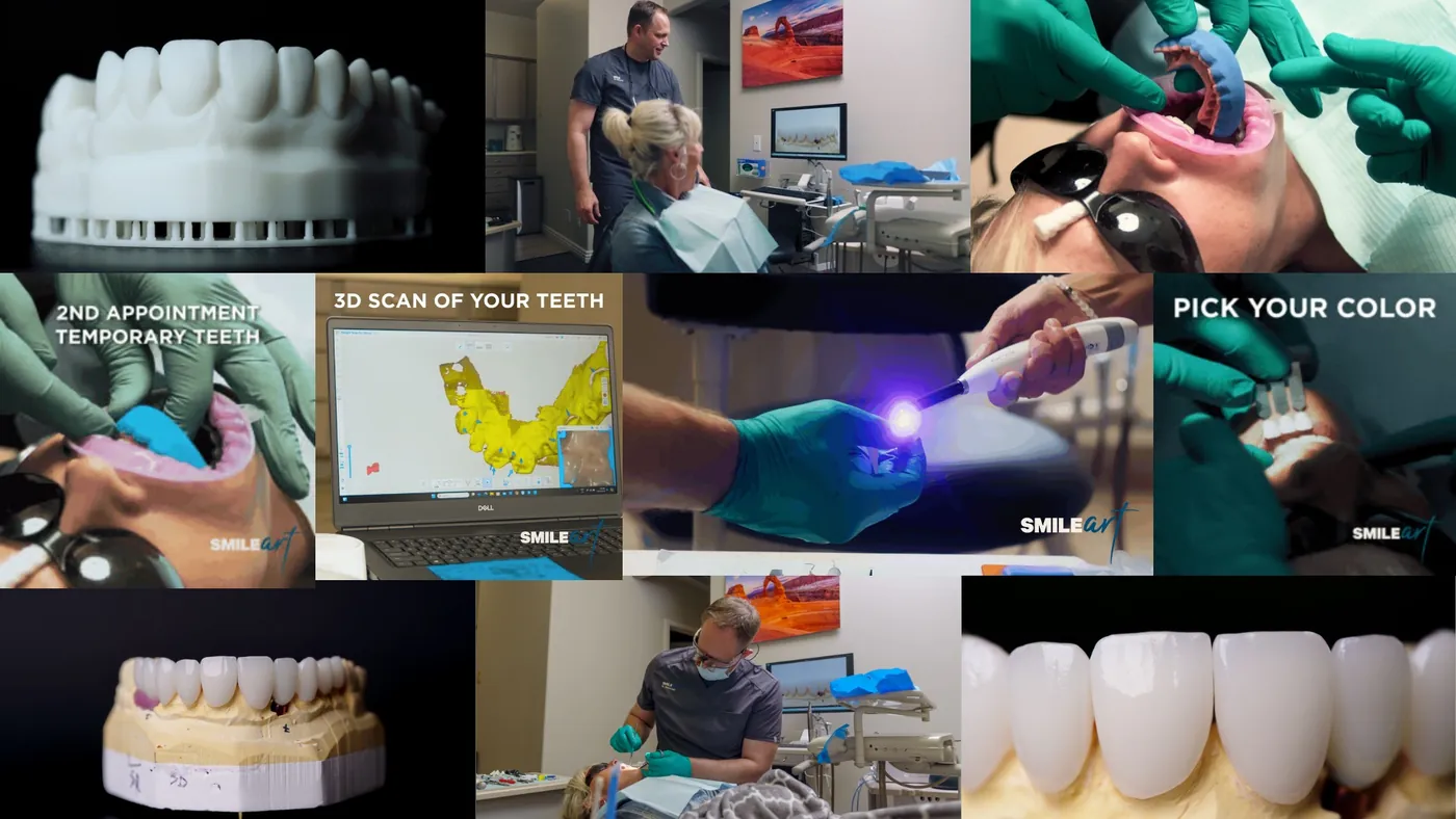 Smile Art Dental campaign work by Grab Your Assets